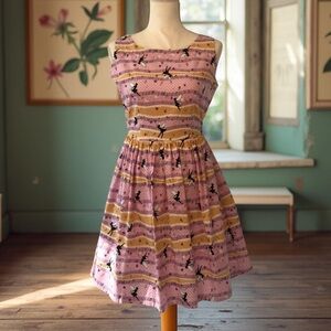 Bonne Chance Collections musical fairy print dress 🧚‍♀️